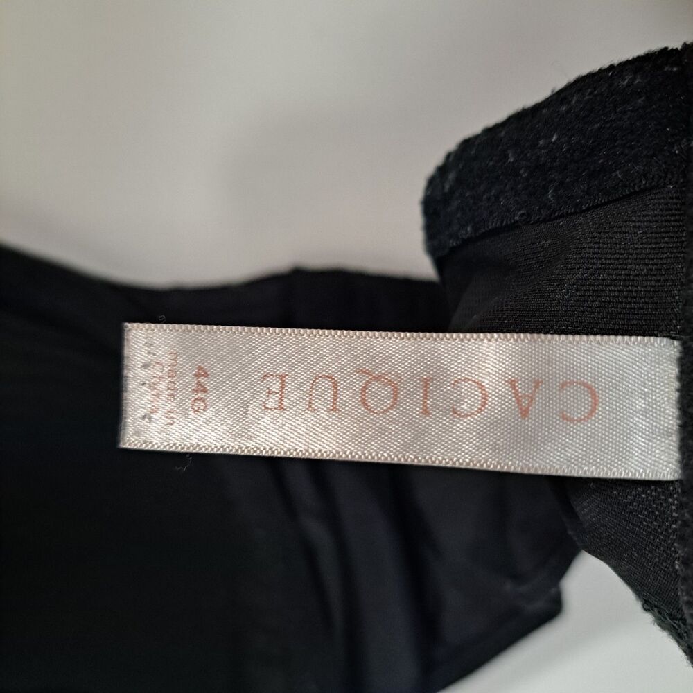 Cacique Bra Womens 44G Black Floral Lightly Lined Wireless Balconette - Picture 5 of 6